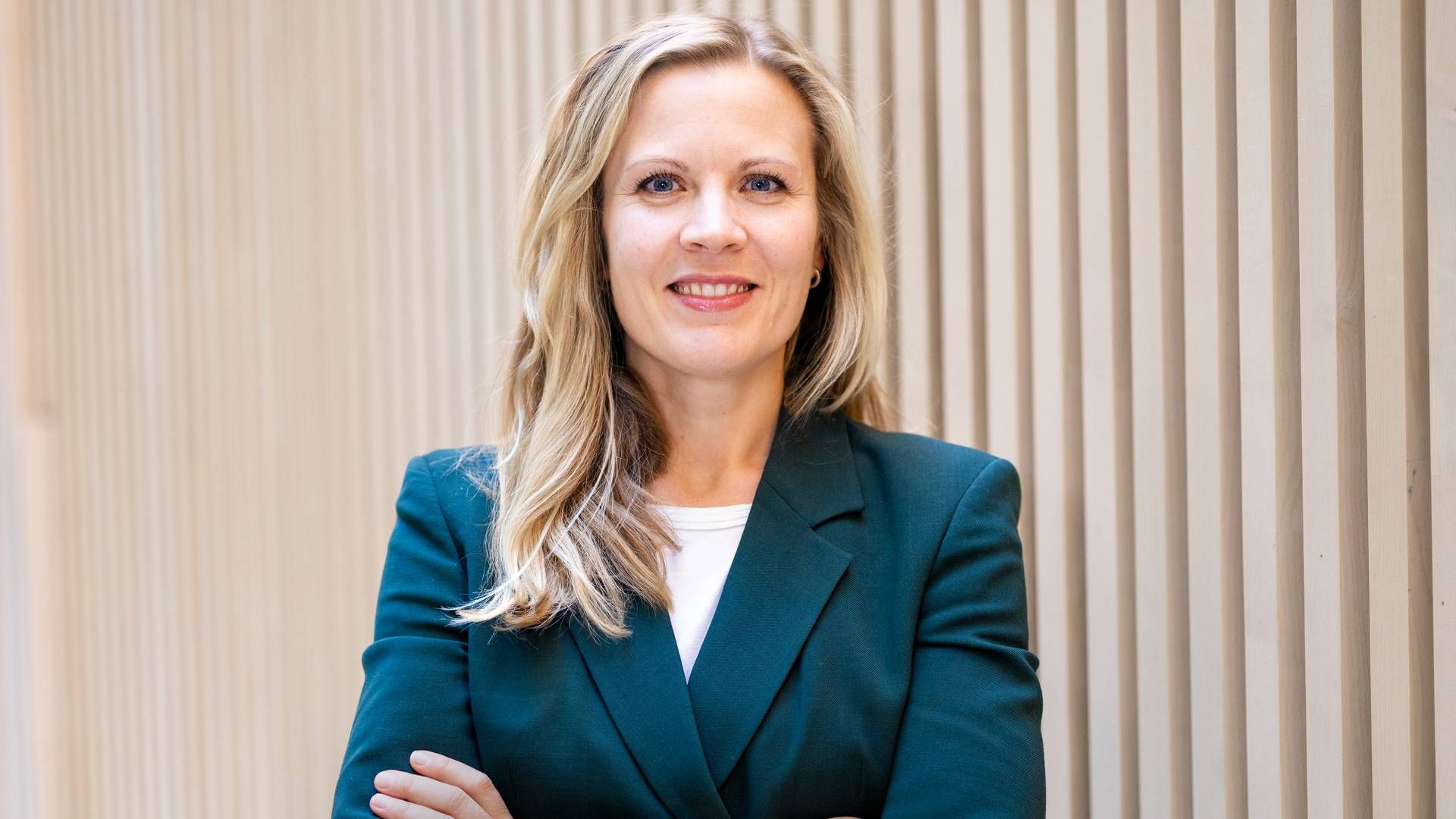 Heidi Finskas is vice president of corporate sustainability at KLP | Photo: KLP