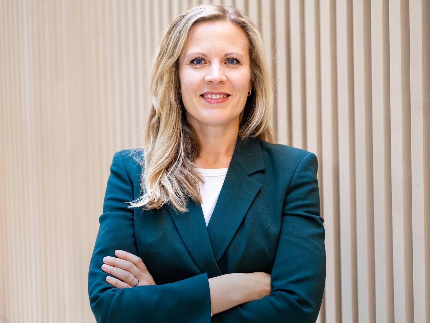 Heidi Finskas is vice president of corporate sustainability at KLP | Photo: KLP