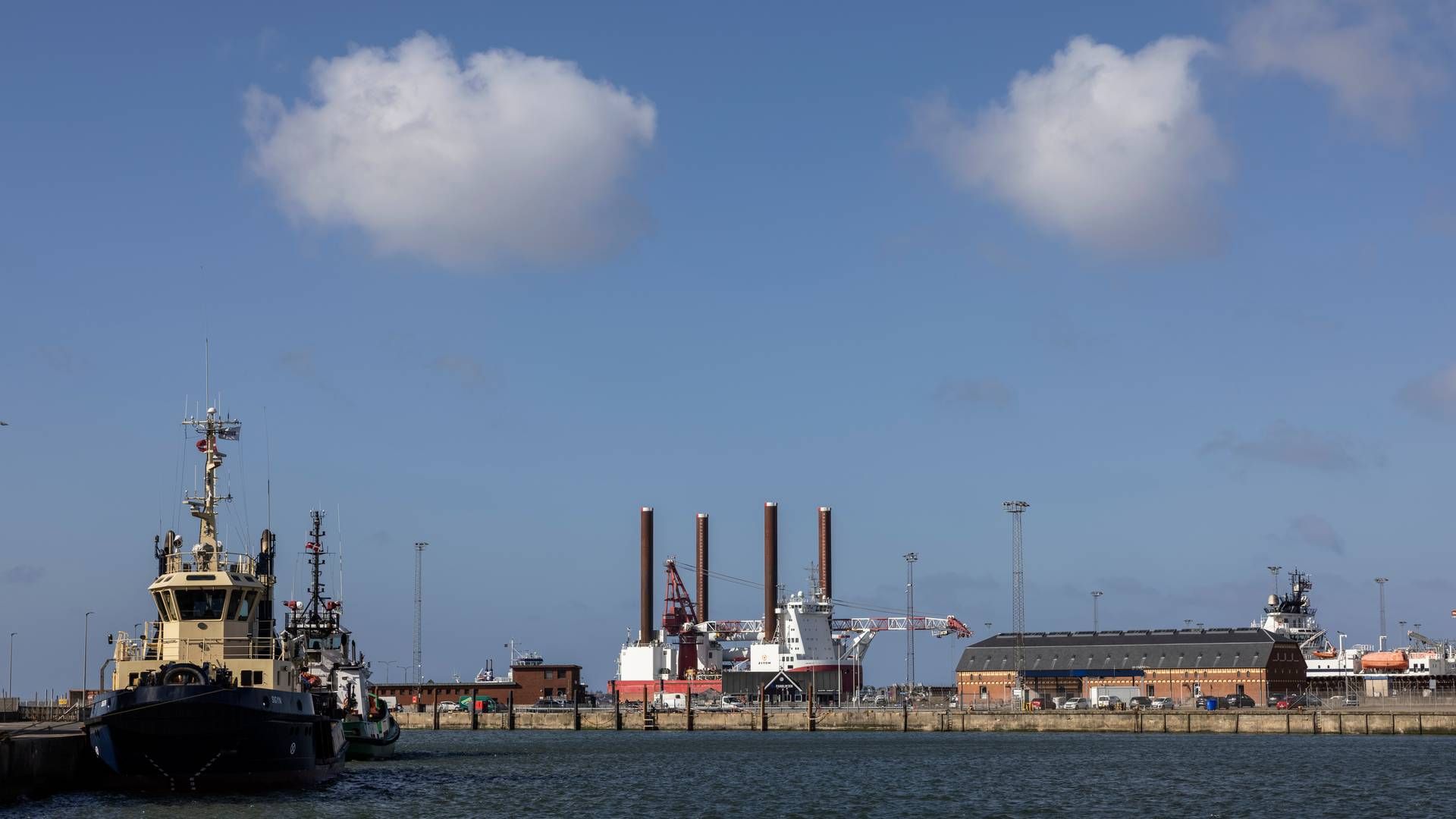 Esbjerg Havn er den største modtager af støtten fra EU’s infrastrukturfond, Connecting Europe Facility | Foto: Joachim Ladefoged/Ritzau Scanpix