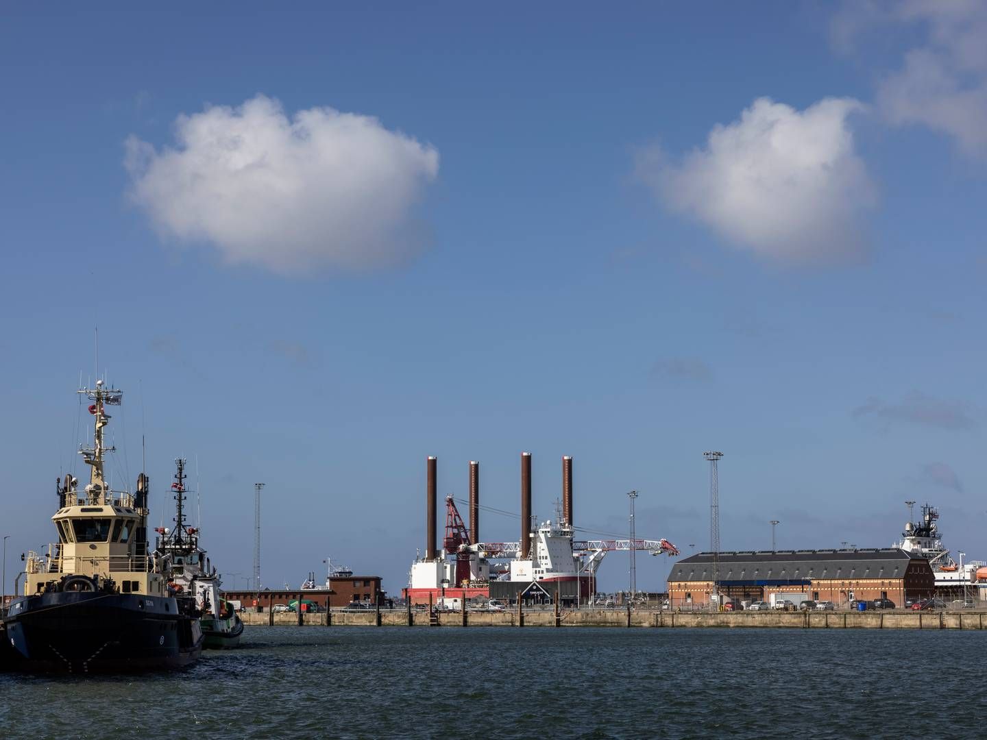 Esbjerg Havn er den største modtager af støtten fra EU’s infrastrukturfond, Connecting Europe Facility | Foto: Joachim Ladefoged/Ritzau Scanpix