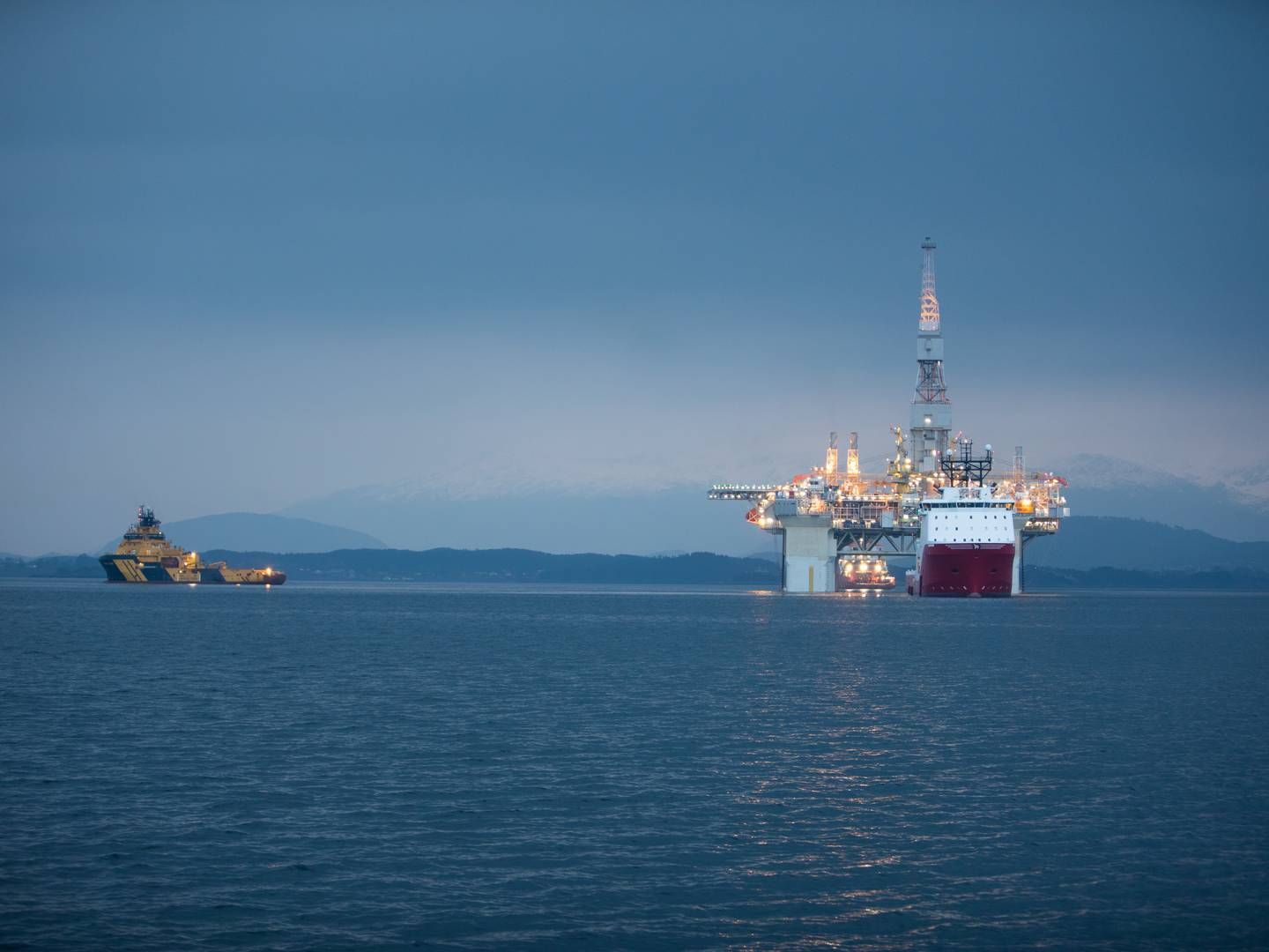 TILBAKE IGJEN: Njord-feltet produserer igjen etter oppgradering av plattform og lagerskip. | Foto: Jan arne Wold, Equinor