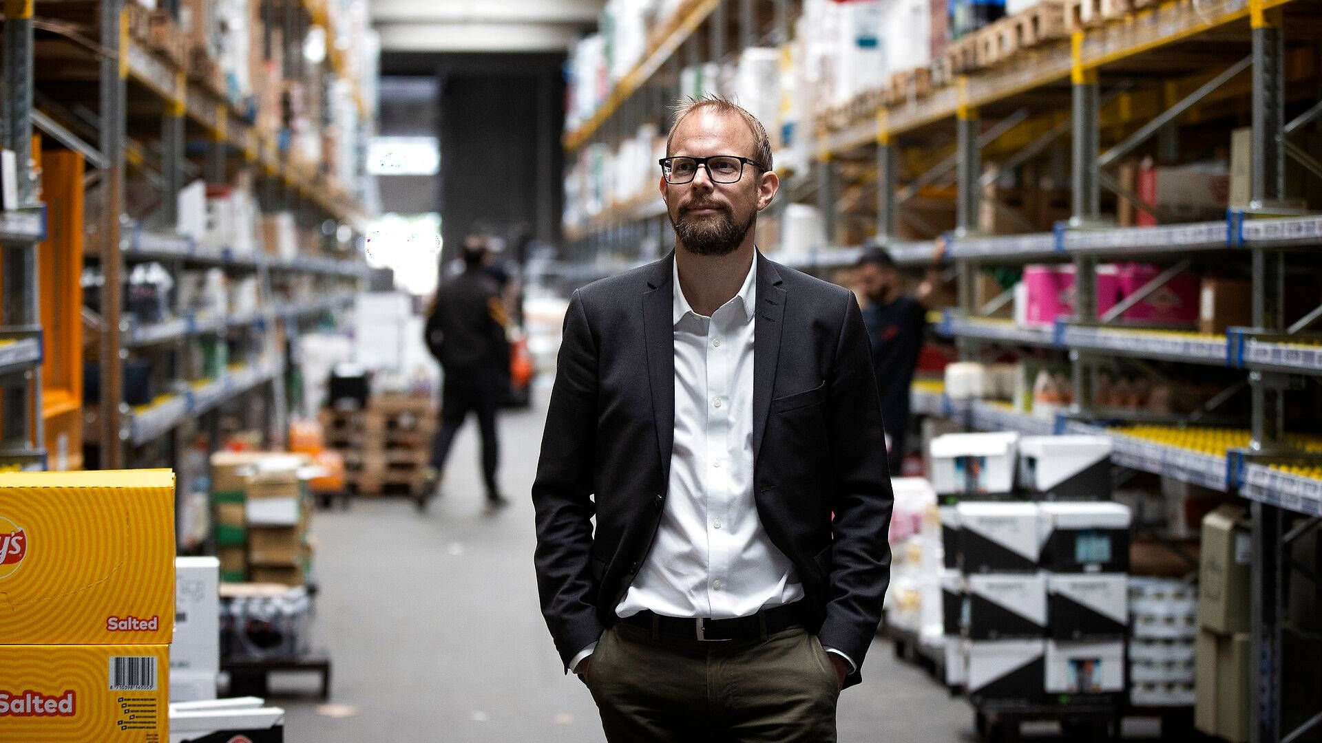 Ifølge Kræn Østergaard Nielsen, som er koncernchef for Coop Danmark med omkring 1.000 butikker rundt om i landet, ender 2022 med indtjeningsfald for hele branchen. | Foto: Finn Frandsen/Ritzau Scanpix