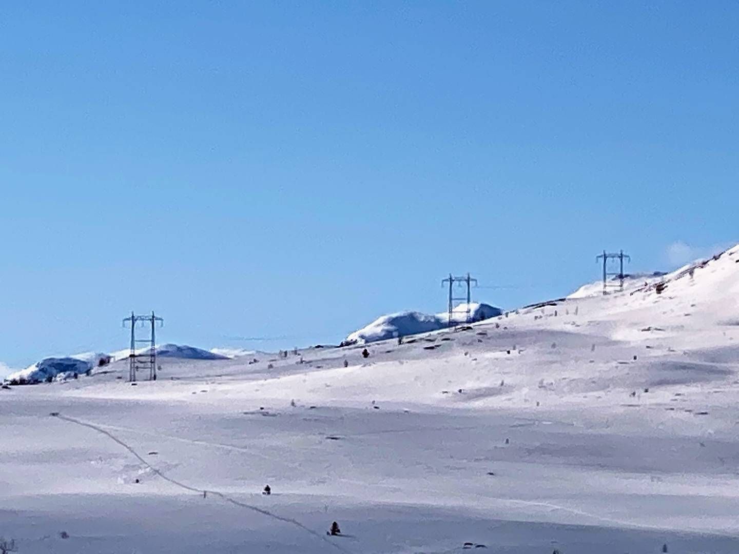 STØRST SNØLAGER: Snølagrene inneholder nå dobbelt så mye potensiell energi som vannmagasinene. | Foto: Anders Lie Brenna