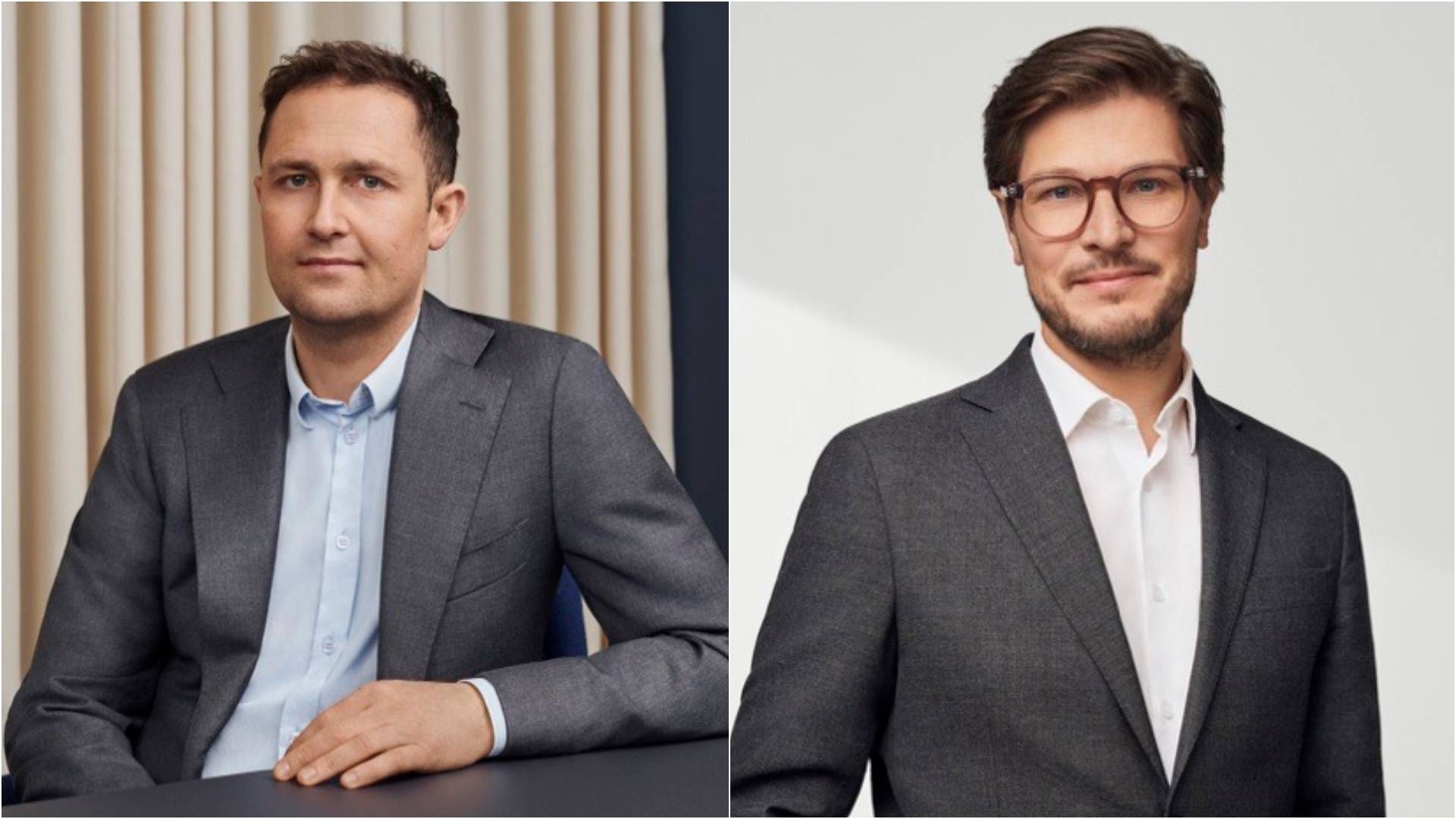 Peter Tranvåg Skutvik (t.v.) og Kim Hellstrøm Christensen blir ved årsskiftet partnere i Agp Advokater. | Foto: Agp Advokater
