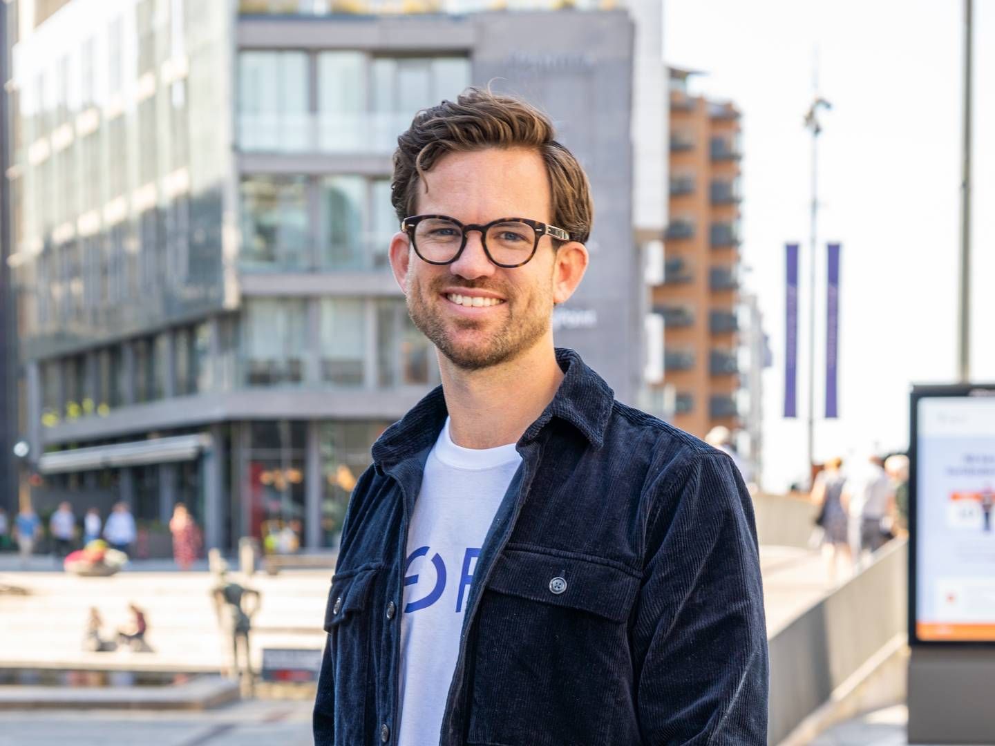 Driftsdirektør Marius Blaker Høgevold i Firi har opplevd massiv pågang fra nye kunder etter konkursen i FTX. | Foto: Firi