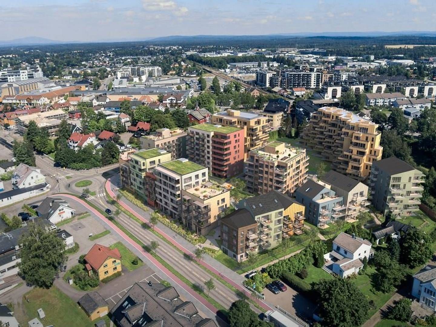 HOPPER AV: Stor-Oslo Eiendom hopper av et stort prosjekt på Jessheim, der de skulle bygge ved siden av AF Gruppen og Olav Thon Gruppen. | Foto: Stor-Oslo Eiendom