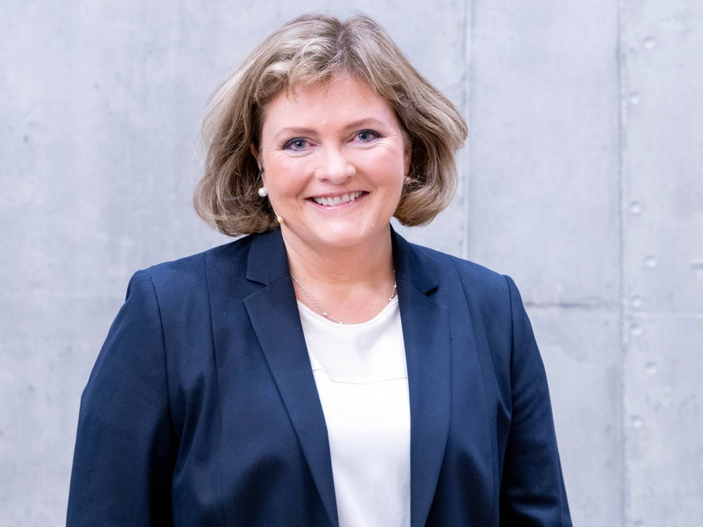 GOD KONKURRENT: Konserndirektør for liv og pensjon i KLP, Cathrine Hellandsvik mener KLP fortsatt er konkurransedyktig, selv med flere tap de siste årene.