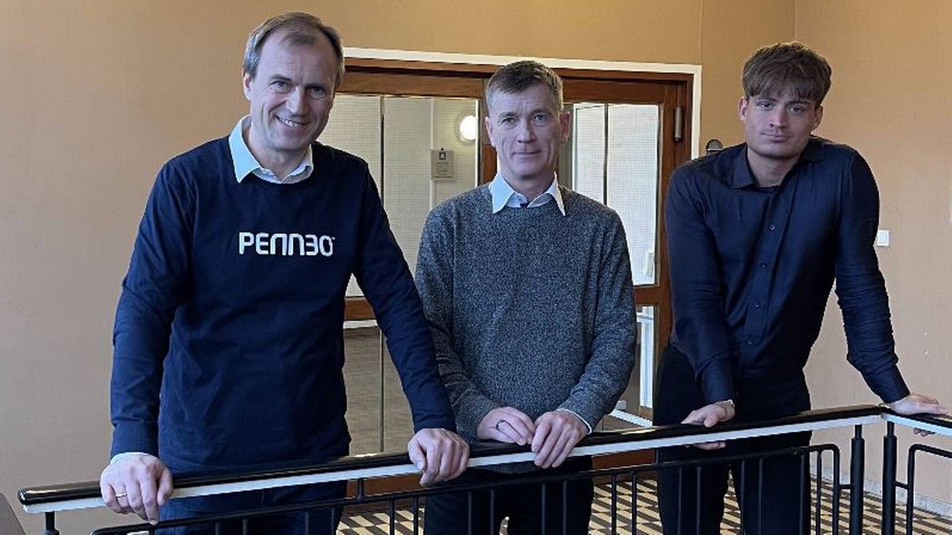 Fra venstre: Christian Stendevad, Hans Skovgaard og Daniel Selde