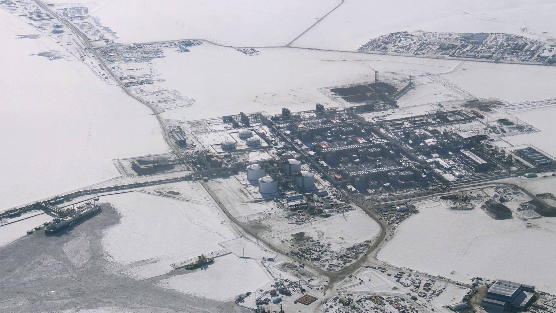 LNG facility by Yamal peninsula in northern Russia | Photo: AP/Ritzau Scanpix