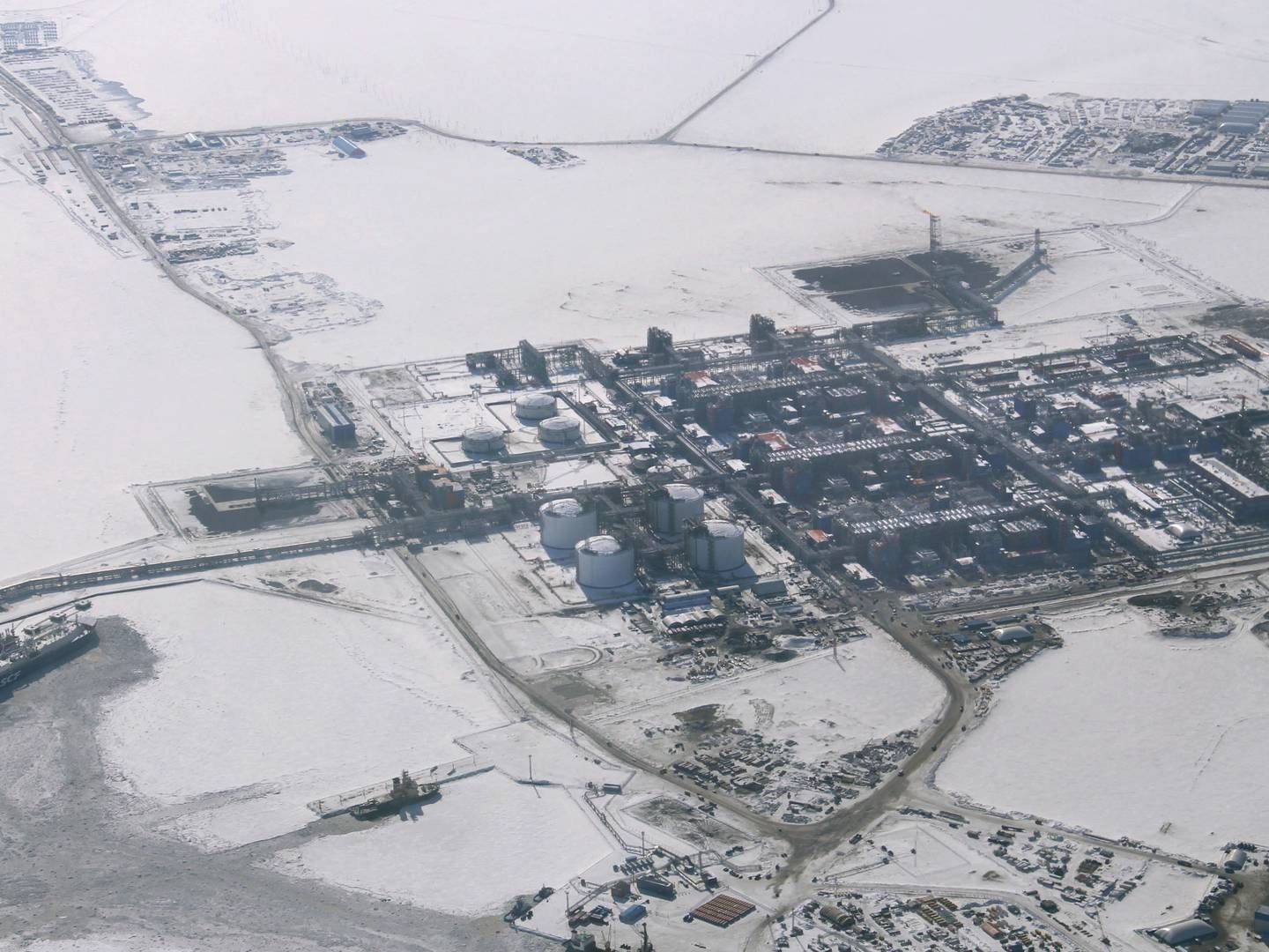 LNG facility by Yamal peninsula in northern Russia | Photo: AP/Ritzau Scanpix