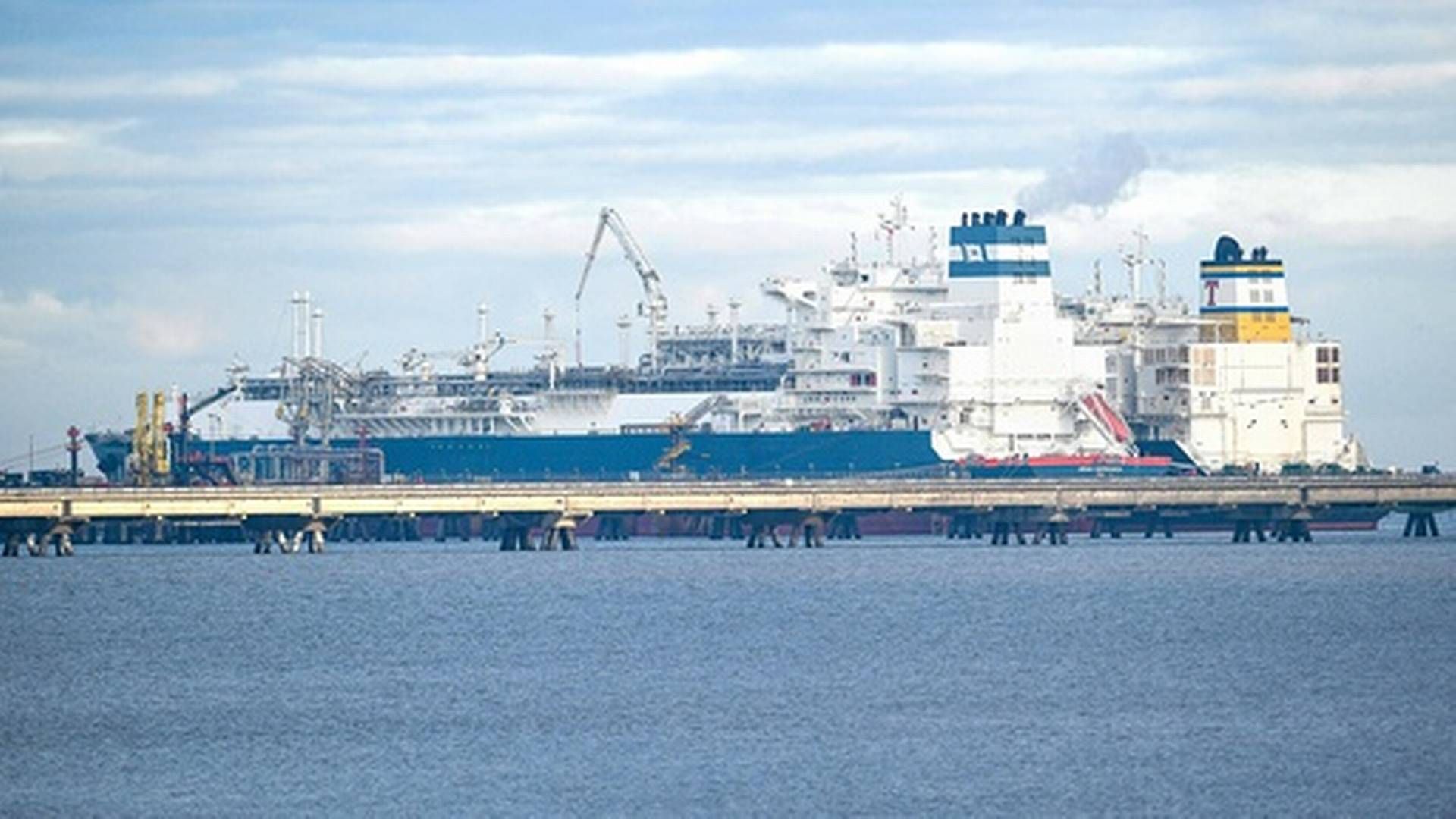 AMERIKANSK HJELP: Tankskipet Maria Energy ankom Wilhelmshaven tirsdag. | Foto: Sina Schuldt/dpa via AP / NTB
