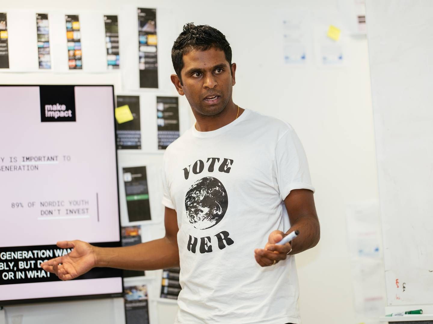 Varan Pathmanathan træder tilbage som adm. direktør i Makeimpact. | Foto: Claus Sall / Pr Makeimpact