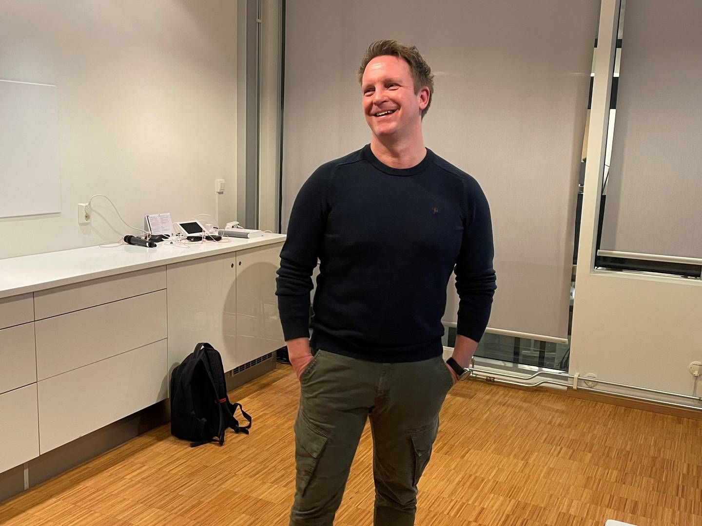 KJØPER: Styreleder Jon Magne Asmyr kjøper flere aksjer i Nordic Nanovector. | Foto: Sebastian Hagel