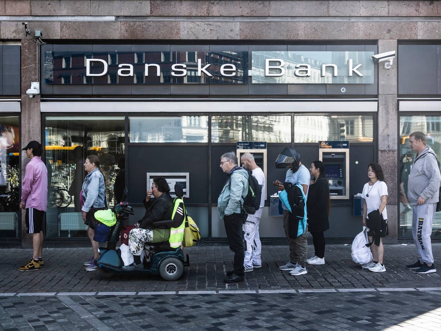 Danske Bank-aktien har fået et kursløft af Nordea. | Foto: Anders Holst Pedersen