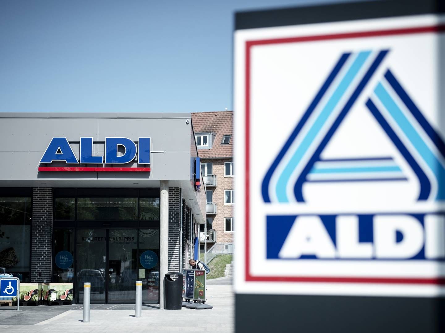 Aldi Süd, der står for driften af Aldis tyske butikker, har rundet 2.000 dagligvarebutikker. | Foto: Christian Lykking/ERH