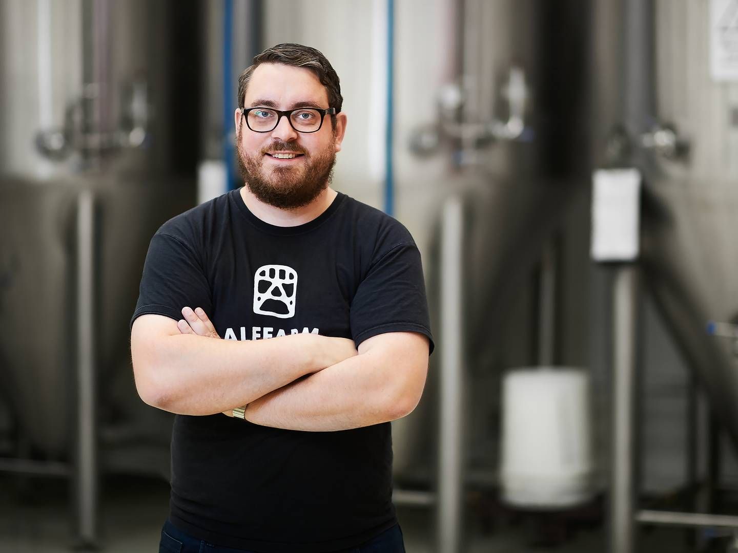 Kasper Tidemann, adm. direktør i Alefarm Brewing, vil bygge sin egen gærfabrik. | Foto: Alefarm Brewing / PR