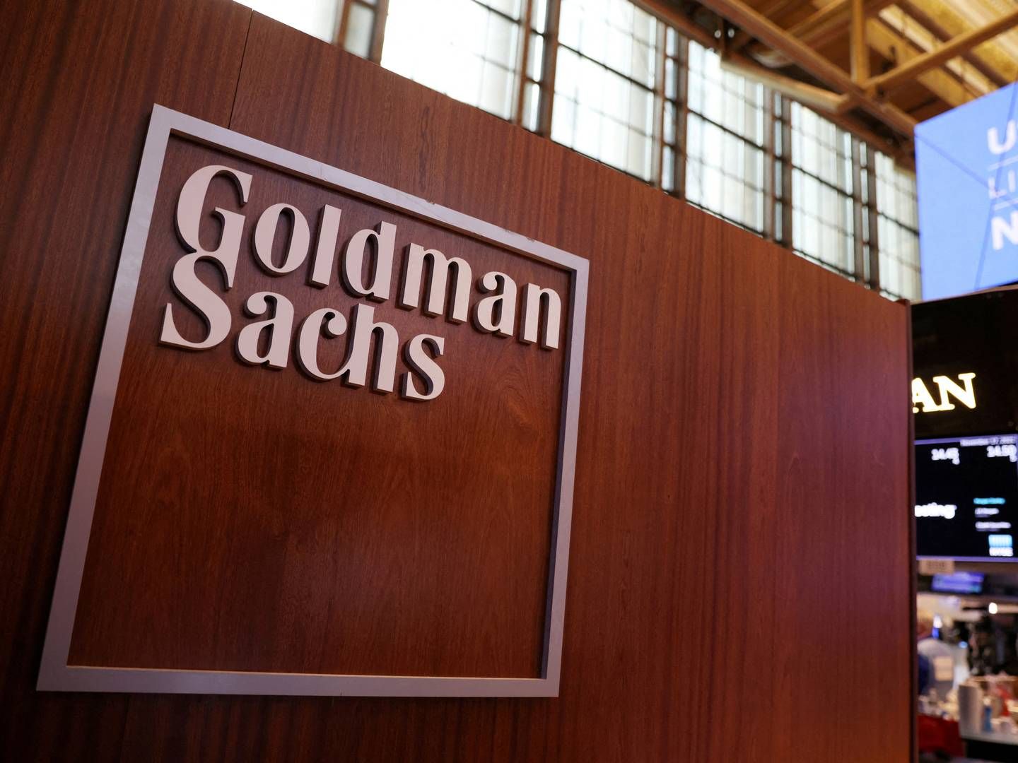 Goldman Sachs' økonomer ser lysere end hidtil på den økonomiske udvikling eurozonen. | Foto: Andrew Kelly/Reuters/Ritzau Scanpix