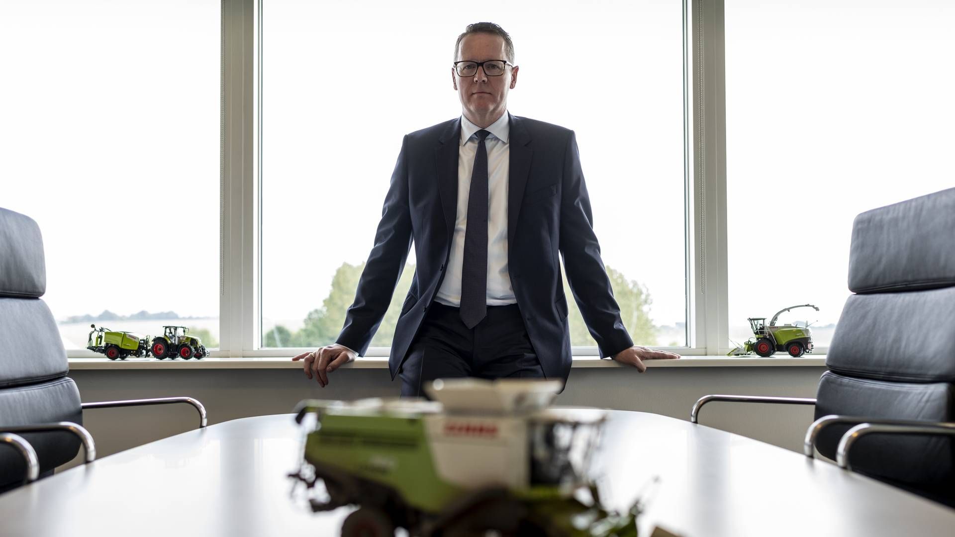 Danish Agros koncernchef Henning Haahr kan glæde sig over rekordregnskab. | Foto: Joachim Ladefoged/ERH