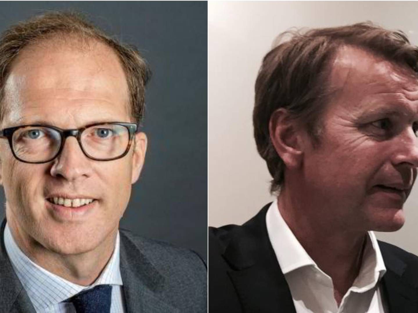 Hugo de Stoop, CEO i Euronav (tv.) skal samle op på selskabet efter den aflyste fusion med Frontline, hvis CEO Lars H. Barstad nu fortsætter som topchef. | Foto: Euronav / Frontline