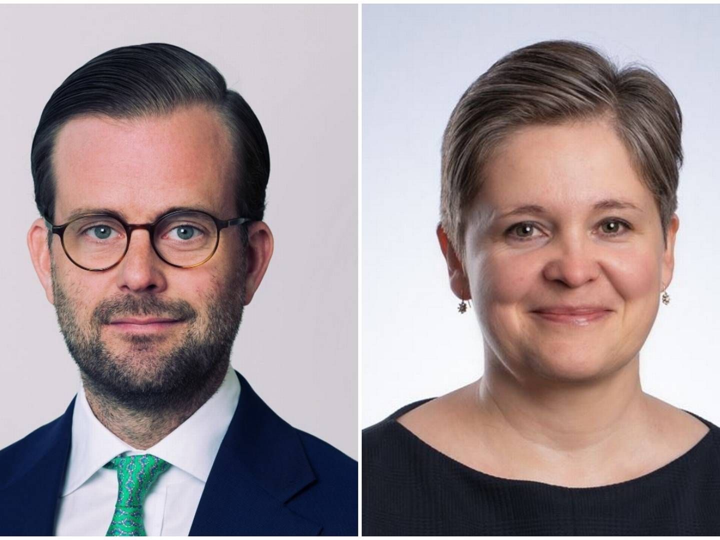 ER PÅ OFFENSIVEN: Jakob Persson. og Caroline Bertlin i Nordisk Renting ønsker at flere norske aktører velger dem for å frigjøre kapital. | Foto: Nordisk Renting
