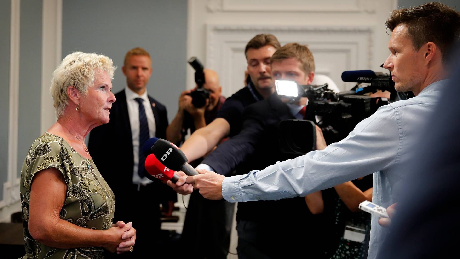 FH's formand, Lizette Risgaard, har ikke en selvstændig presse- og kommunikationsafdeling i ryggen i fremtiden. | Foto: Jens Dresling/Ritzau Scanpix
