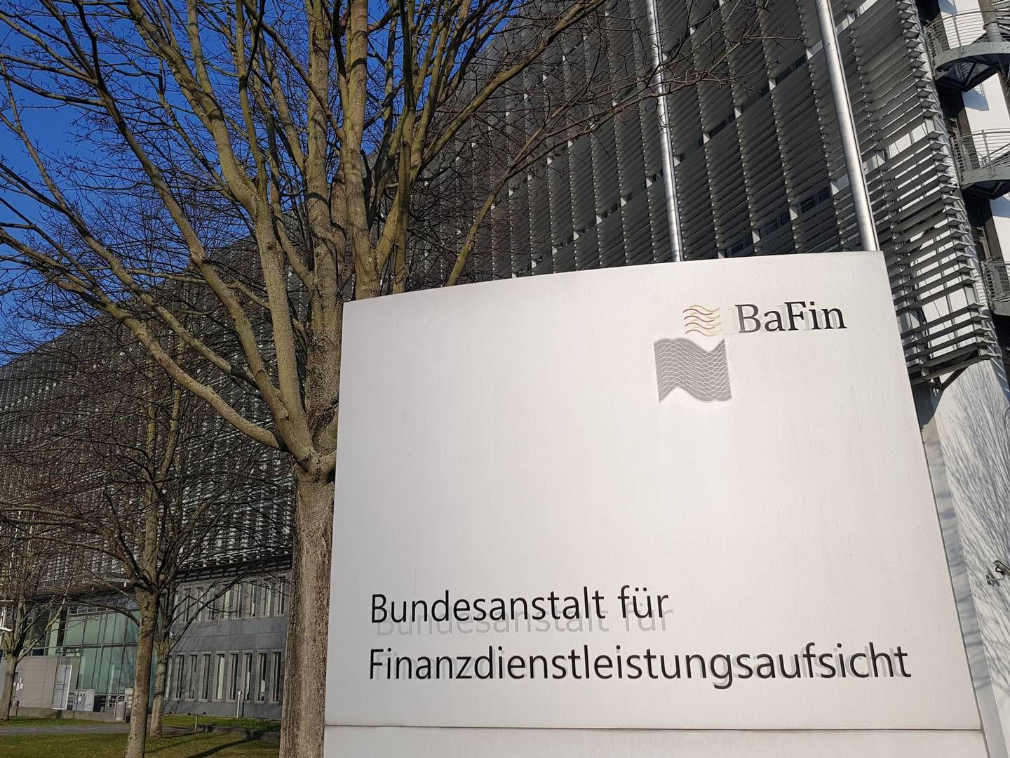 Dsas Gebäude der BaFin in Frankfurt | Foto: picture alliance / greatif | Florian Gaul
