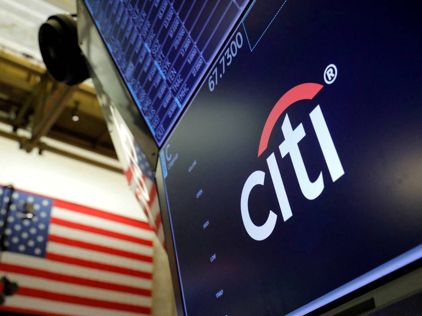 Citigroup og en række andre amerikanske banker har fredag præsenteret regnskabstal for fjerde kvartal. | Foto: Andrew Kelly/Reuters/Ritzau Scanpix