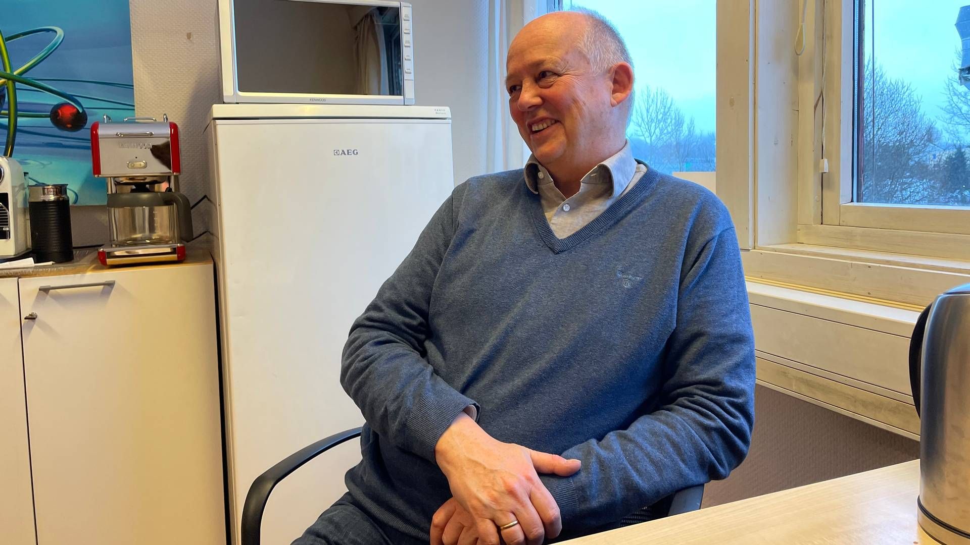 SER FREMOVER: Bård Dalhøi, administrerende direktør i Bulbitech, går en spennende tid i møte dersom de klinisk validerende studiene deres går deres vei. | Foto: Sebastian Hagel