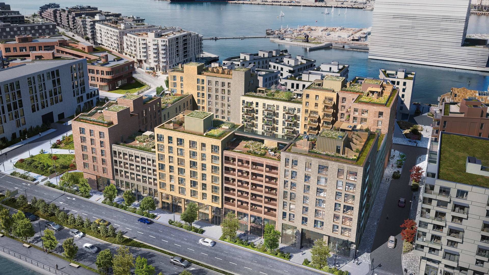 MARIAKVARTALET: Slik ser Oslo S Utvikling for seg at Mariakvartalet blir seende ut når det står ferdig. | Foto: OSU/3DEstate