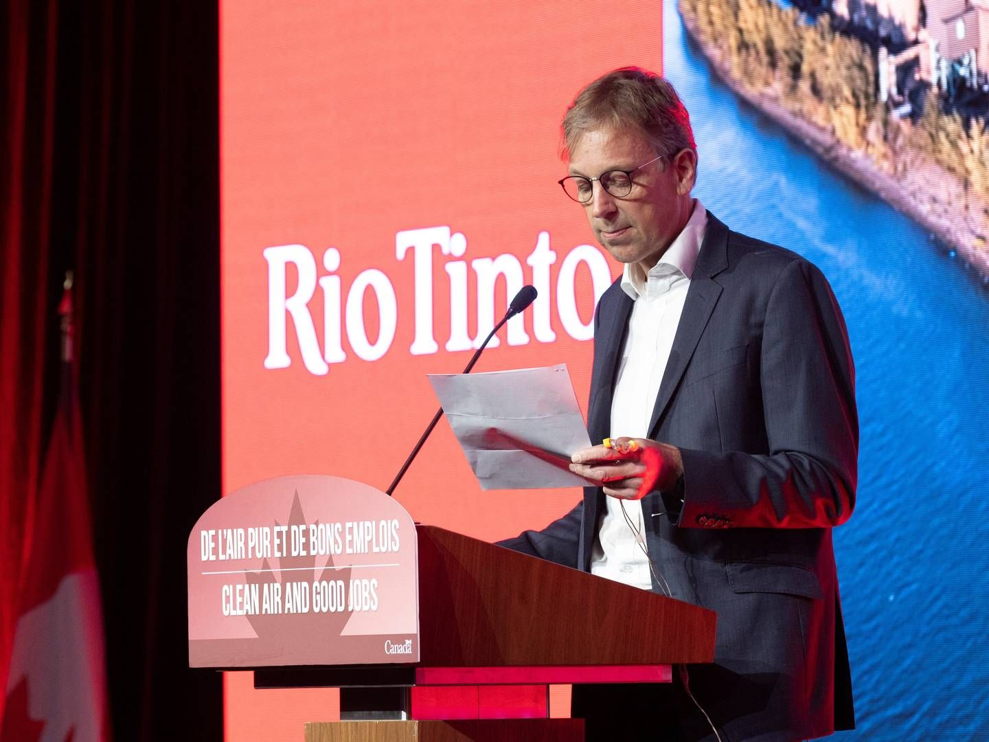 Jakob Stausholm blev topchef i Rio Tinto i januar 2021. Han har tidligere været en del af den øverste ledelse i Maersk, hvor han bl.a. var finansdirketør i en periode. | Foto: Christinne Muschi/Reuters/Ritzau Scanpix