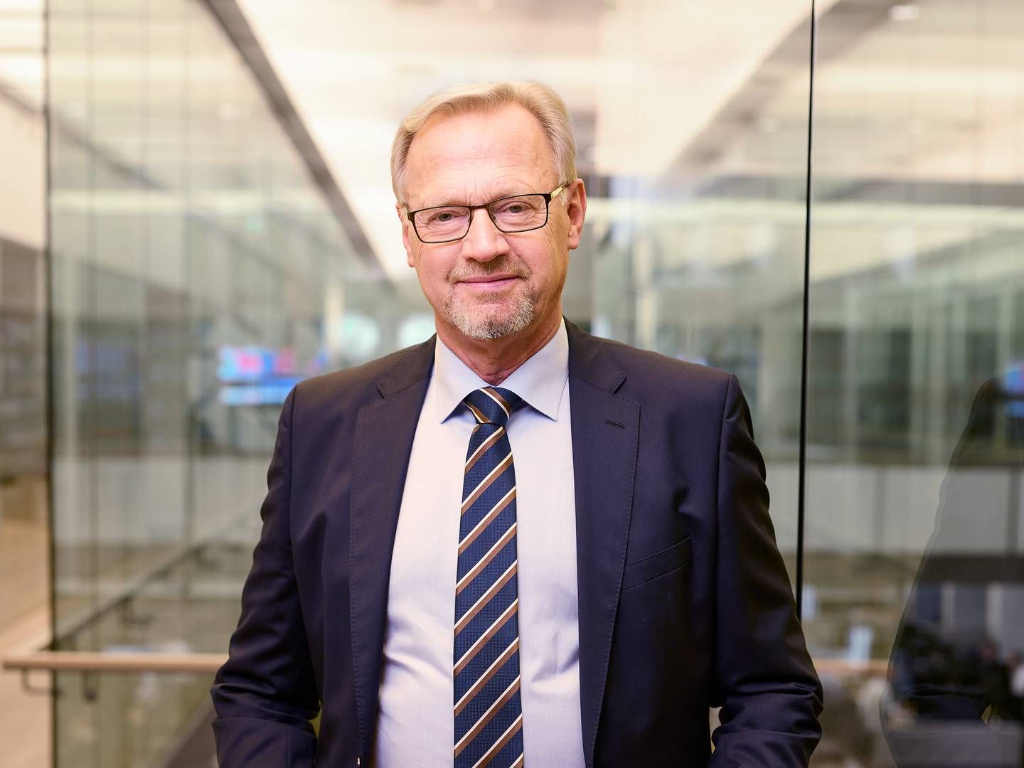 Jyske Bank med Anders Dam i spidsen har de seneste måneder arbejdet med at fusionere med Handelsbanken. Den endelige overførsel af it-systemer sker i november. | Foto: Jyske Bank /pr