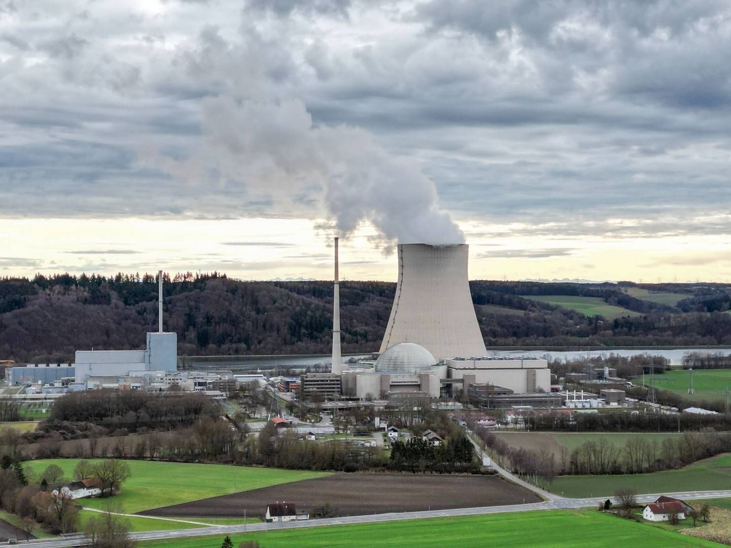 Das Atomkraftwerk Isar 2 | Foto: picture alliance / SchwabenPress | Guenter Hofer