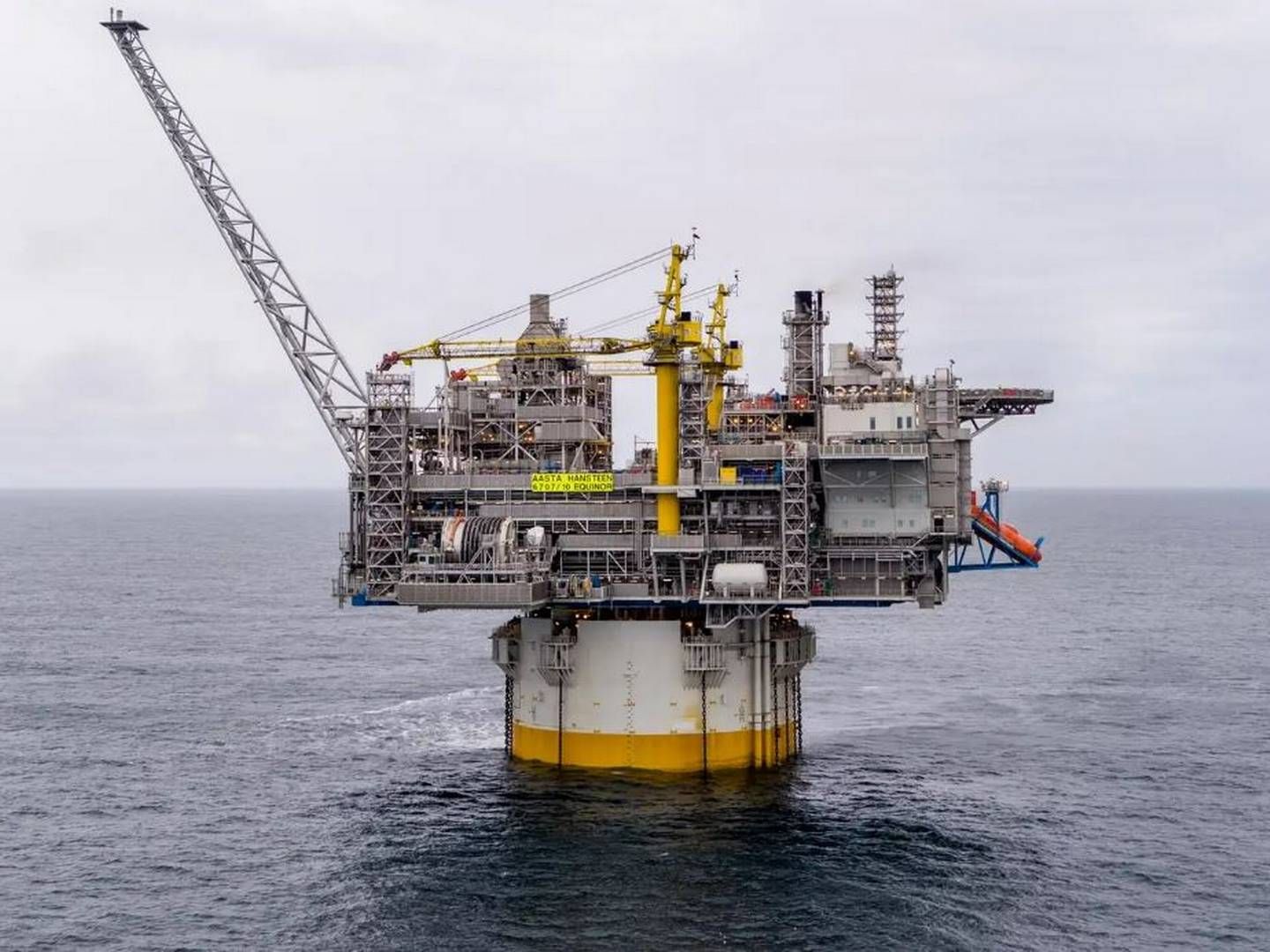 ÅRETS FØRSTE: Det første gassfunnet i 2023 er funnet i området ved Aasta Hanseen-plattformen. | Foto: Equinor