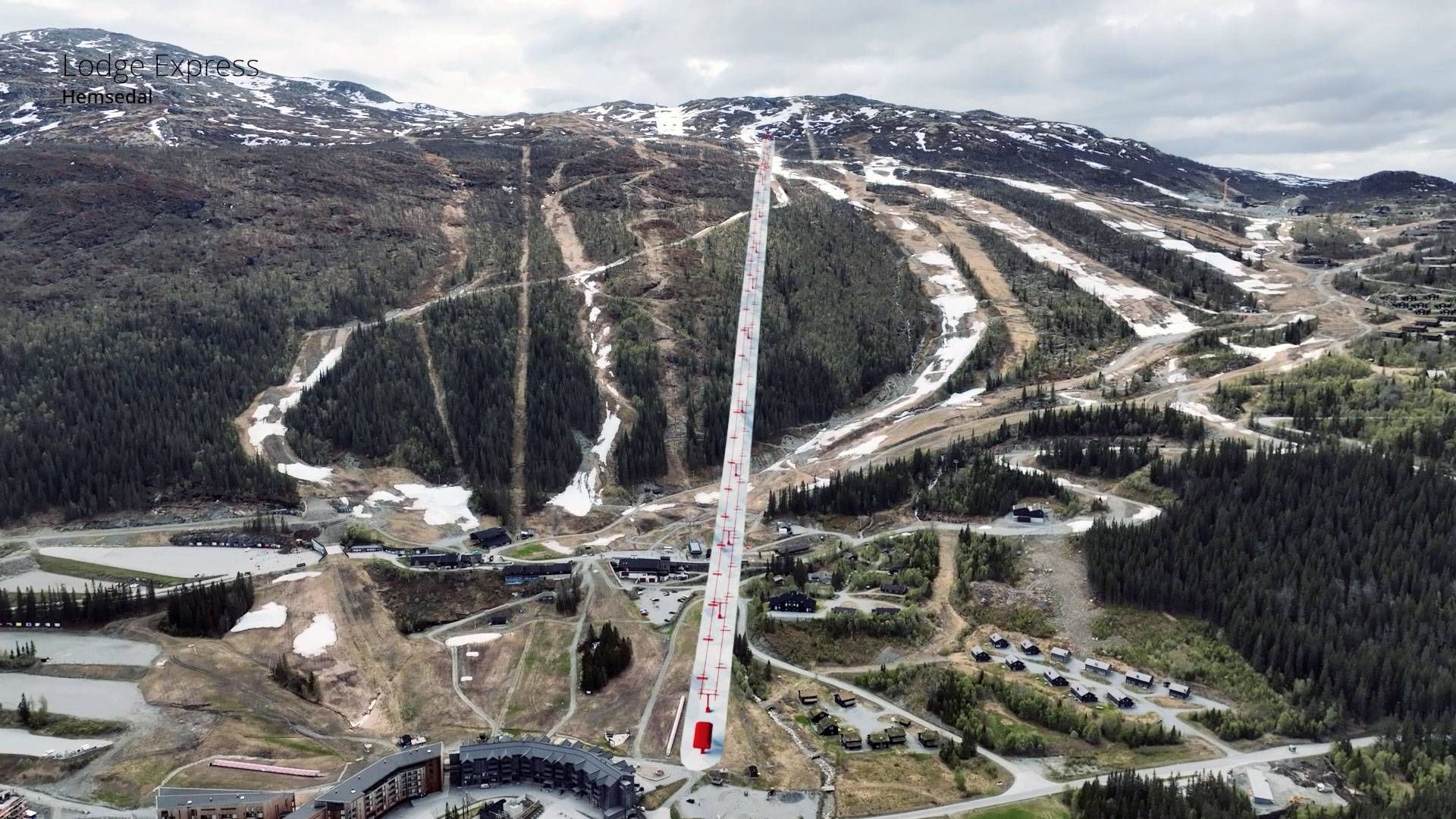 HØYDEPUNKT: Slik ser Skistar for seg den nye seks-stols ekspressheisen i Hemsedal, som skal stå klar til neste vinter. | Foto: Skistar