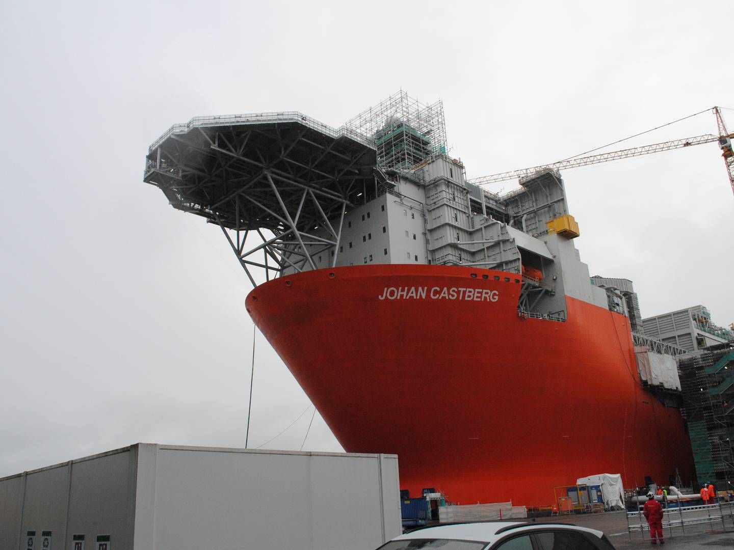 NY KONTRAKT: For Aibel. Her er Castberg-skipet på Stord. Planlagt oppstart er neste år. | Photo: Lars Heltne