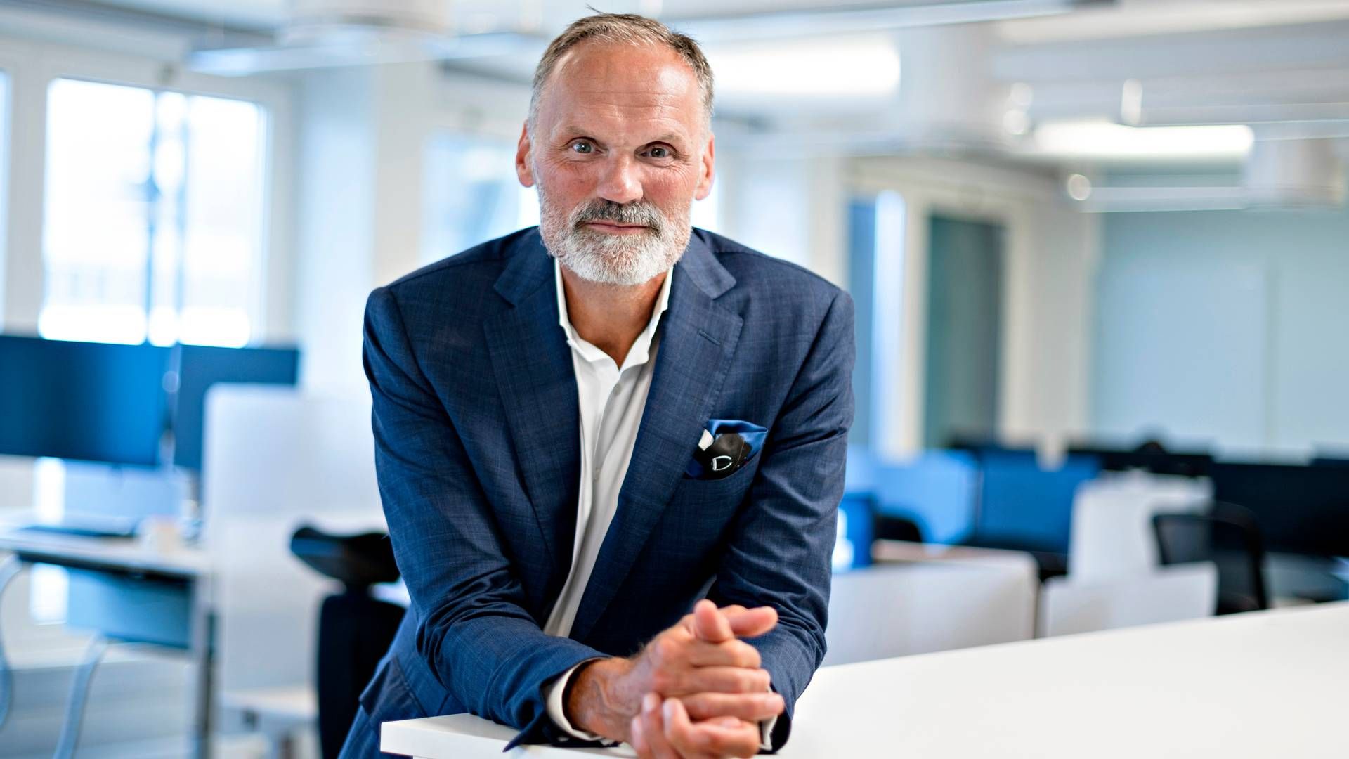 GÅR PÅ DAGEN: Klaus-Anders Nysteen har blitt bedt om å forlate sin stillings som administrerende direktør i Kredinor. | Foto: Robert Eik