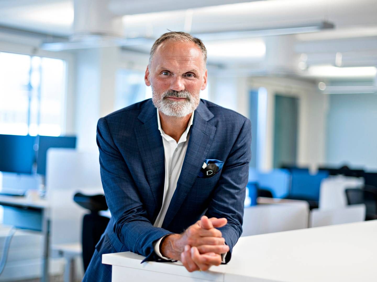 BEKYMRET: Kredinor-sjef Klaus-Anders Nysteen er bekymret over de ferske konkurstallene. | Foto: Robert Eik