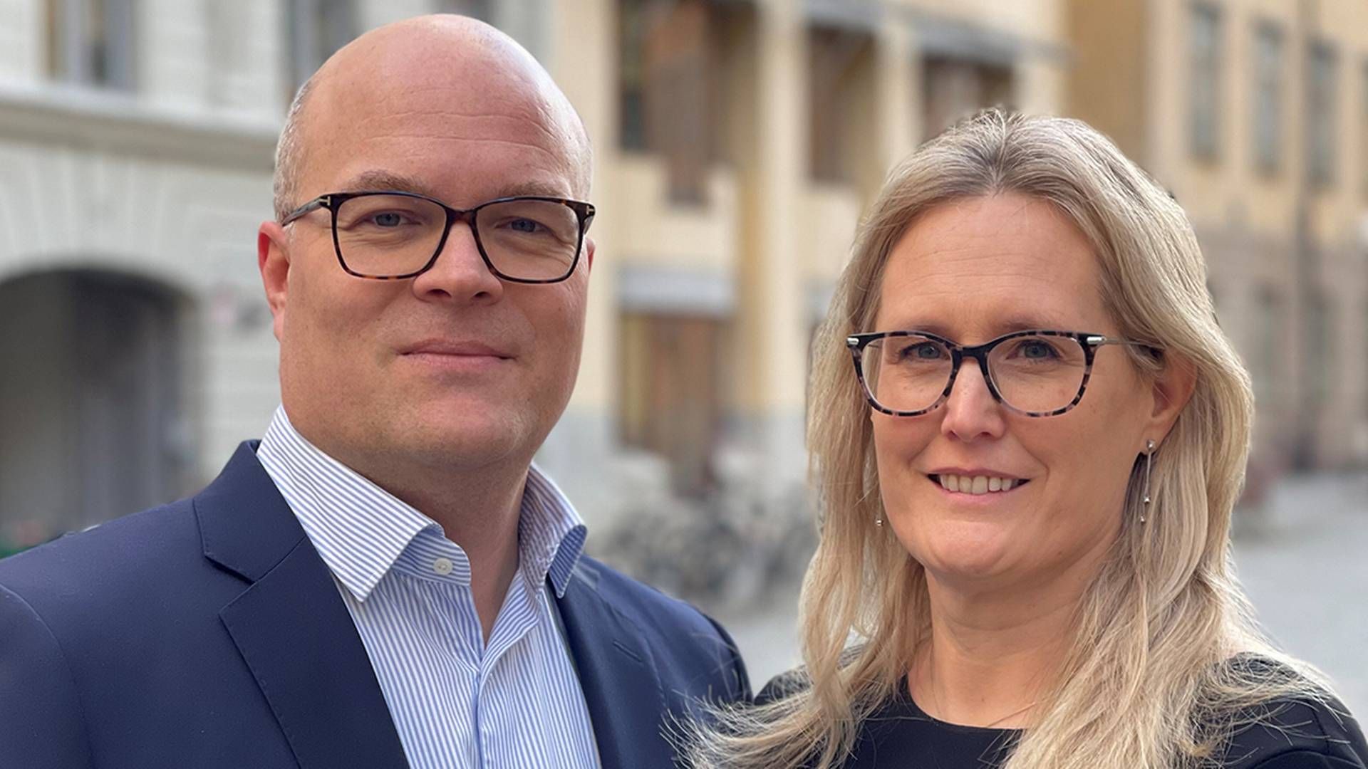 David Haqvinsson og Cecilia Hasselbo. | Foto: Handelsbanken / PR