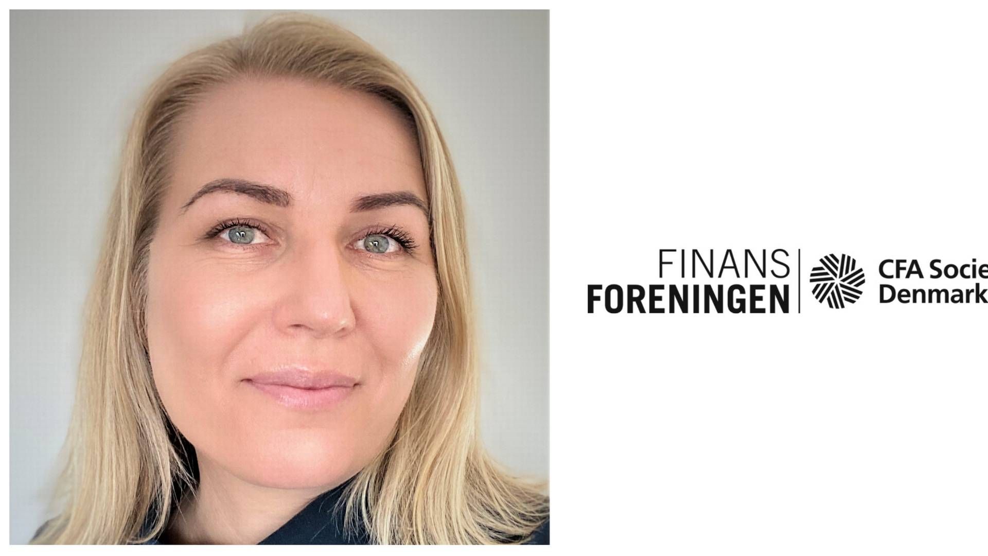 Camilla Jenkey, the co-founder of the new diversity network of Danish CFA Society and Chief Communication Consultant at Danske Invest.