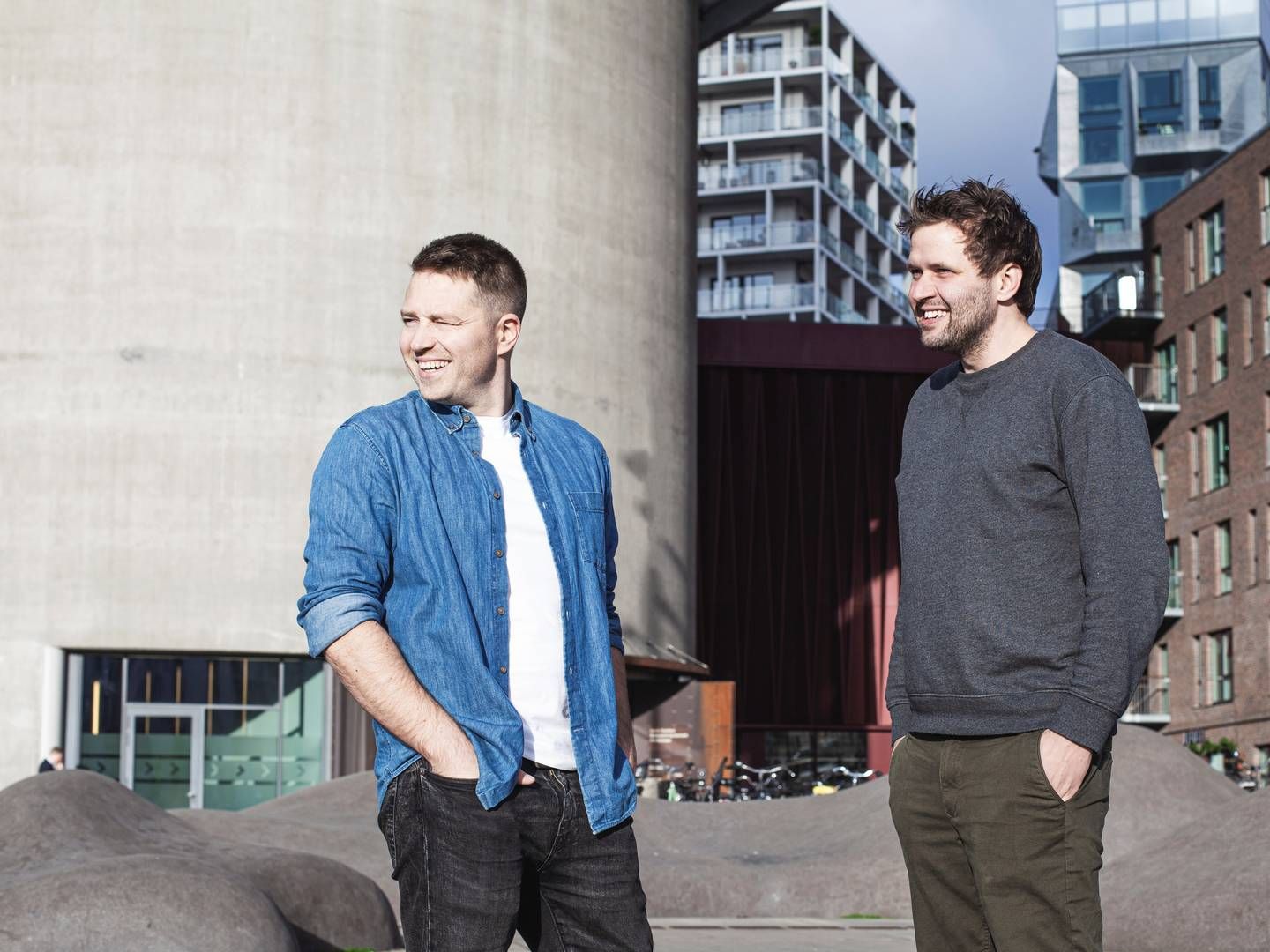 Andreas Green Rasmussen (th.) og Rune Hven-Jensen, der stiftede Ugly Duckling Ventures i 2021 | Foto: Ugly Duckling Ventures / PR