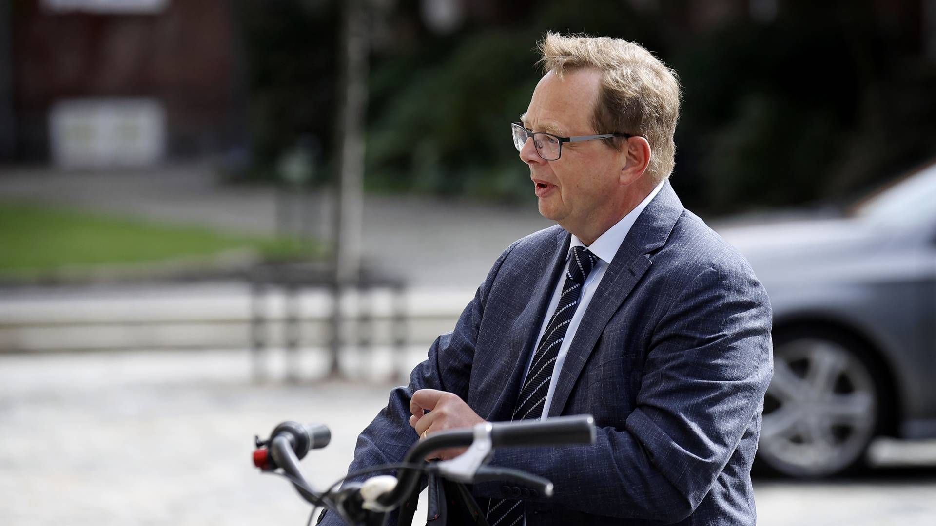 Christian Kettel Thomsen er udpeget som ny Nationalbankdirektør. Han afløser Lars Rohde. | Foto: Jens Dresling