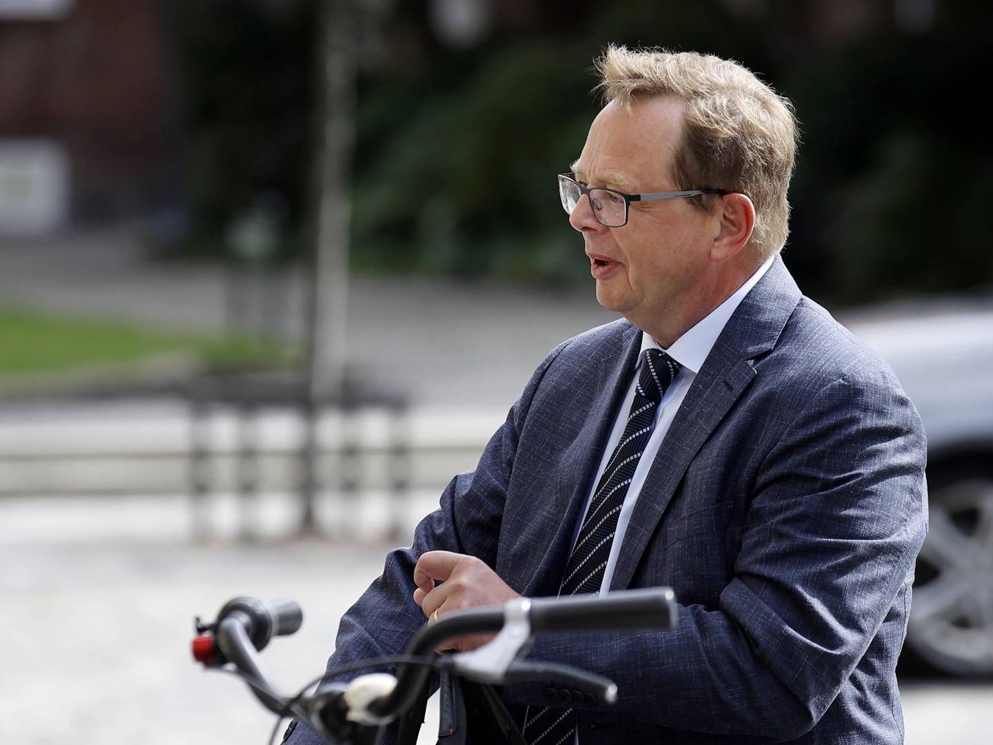 Christian Kettel Thomsen er udpeget som ny Nationalbankdirektør. Han afløser Lars Rohde. | Foto: Jens Dresling