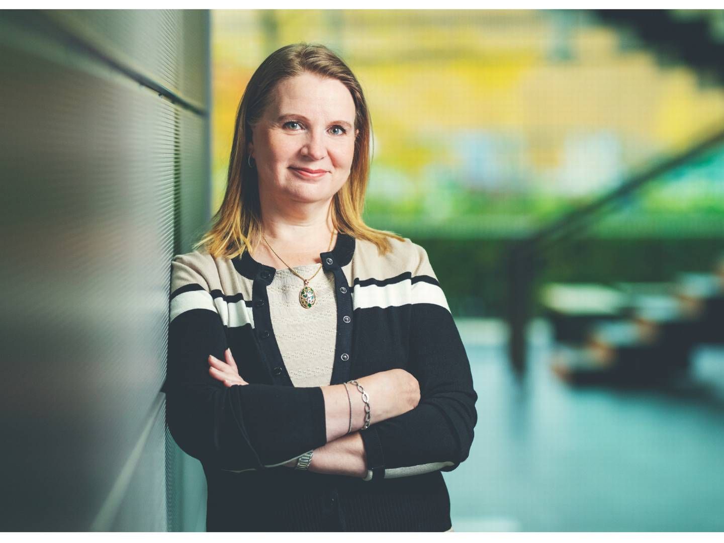 Anna Hyrske, Principal Responsible Investment Specialist at Bank of Finland. | Photo: Lauri Rotko.