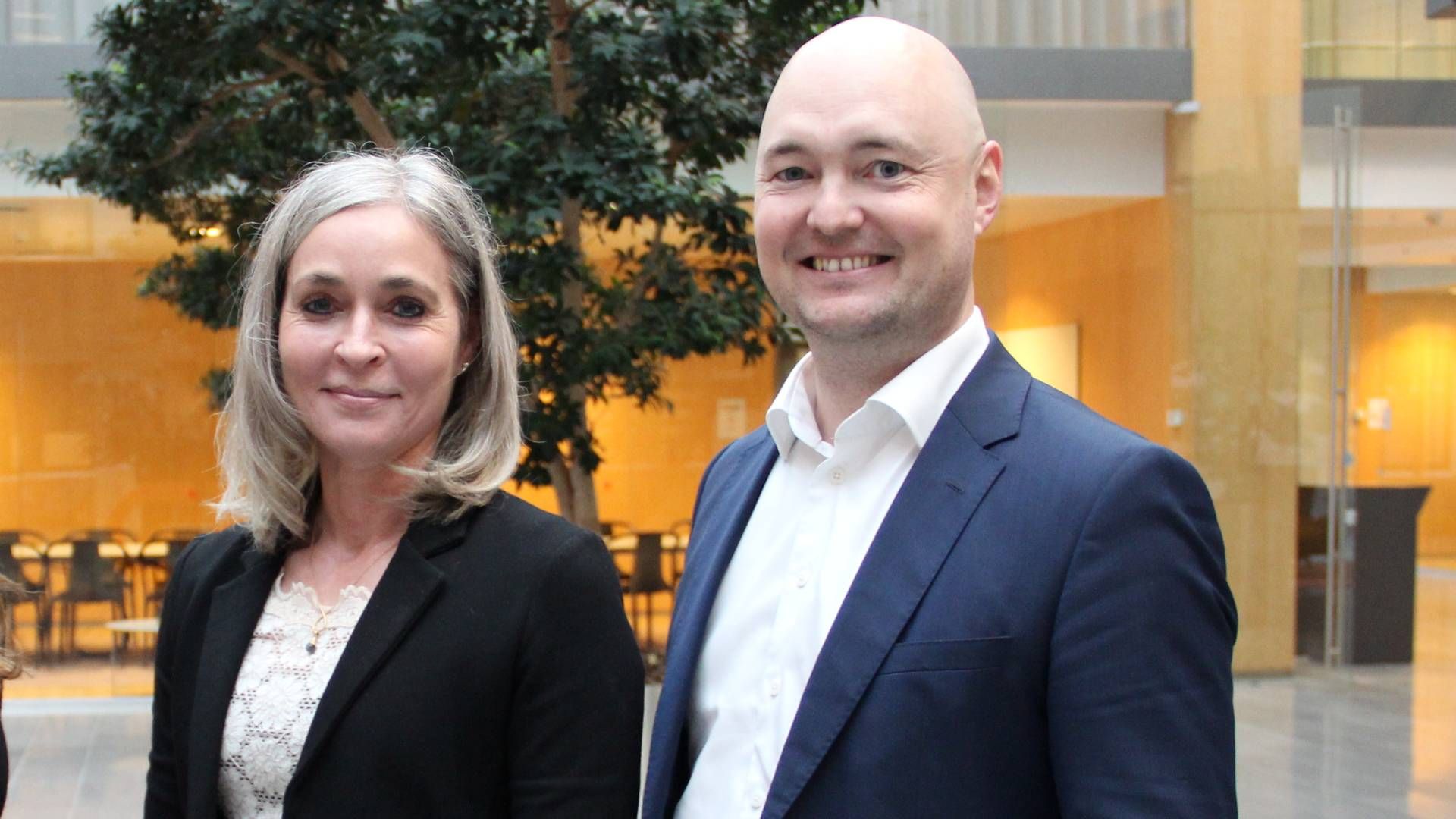 Fra venstre: Ane Astrup, Anne Baltzer og Anders Dybro fra GN Store Nord fortæller om arbejdet med bæredygtighed. ”ESG er et særligt behov, vi juridisk skal være klar til at levere på." | Foto: GN Store Nord