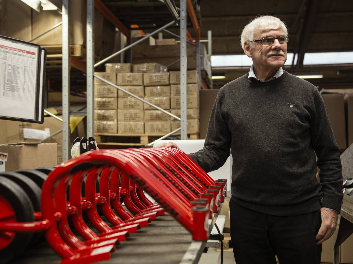 Anders Winther gav i januar 2021 nøglerne til virksomheden videre til sin datter Mette Winther. Han nåede selv at sidde i direktørstolen i 45 år. | Foto: Morten Lau-Nielsen/ERH