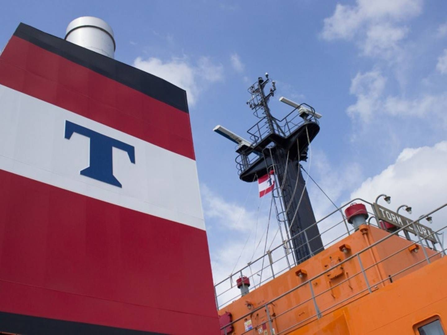 Produkttankrederiet Torm har installeret røgrensning (scubbers) på over halvdelen af skibsflåden. | Foto: Shippingwatch/ Søren Pico