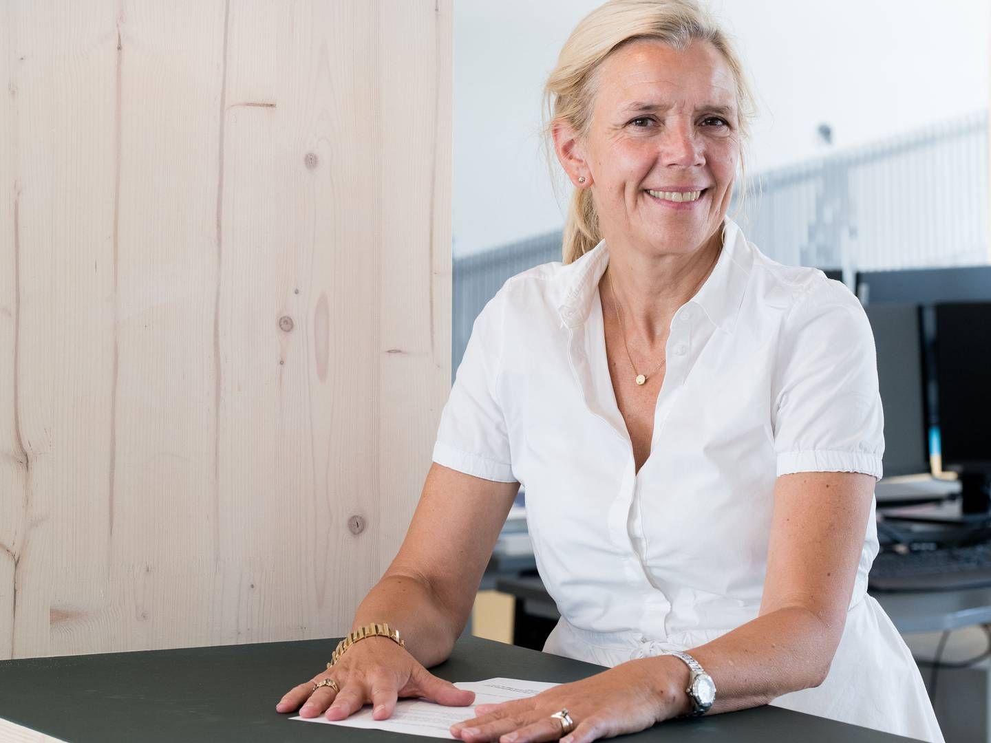 "Hvis du har vundet et svømmemesterskab i 9. klasse, så kan vi jo ikke komme i 3.g og pille det fra dig,” siger Mette Qvist, adm. direktør i Rådet for Bæredygtigt Byggeri om det forhold, at kravene til at få et guld-cerfikat i bæredygtighed skærpes over tid. | Foto: Pr / Rådet for Bæredygtigt Byggeri