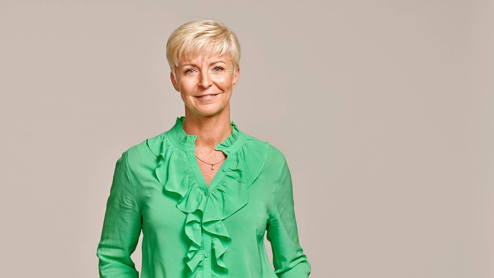 Janne Bjaaland blev i foråret 2022 HR-direktør i Velliv. Tidligere har hun bl.a. arbejdet med kundeservice og salg. | Foto: Pr / Velliv