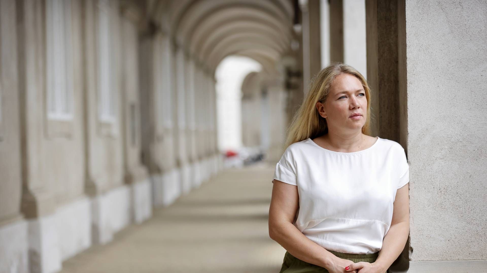 SF's erhvervsordfører Lisbeth Bech-Nielsen slår igen på tromme for, at erhvervsdrivende skal have ret til en erhvervskonto. | Foto: Jens Dresling