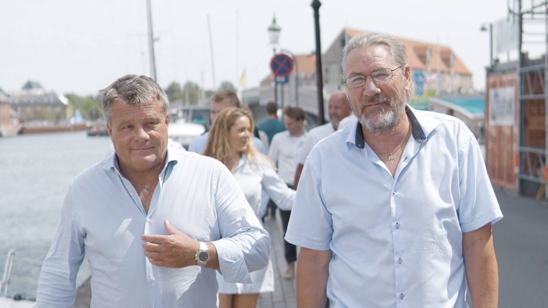 Peter Warnøe (tv.) og Michael Tandrup, begge er partnere i og medstiftere af Nordic Eye | Foto: Nordic Eye / PR